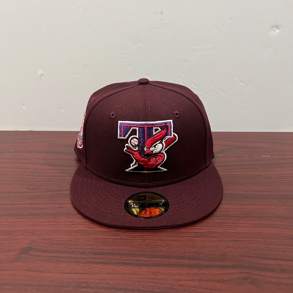 New Era, 59Fifty Fitted Hat, Toronto Blue Jays, Burgundy
